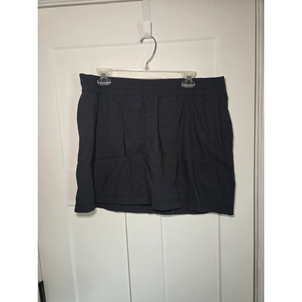 Kuhl Womens Gray Ripstop Hiking Skort Active Skirt with Built-in Shorts XL